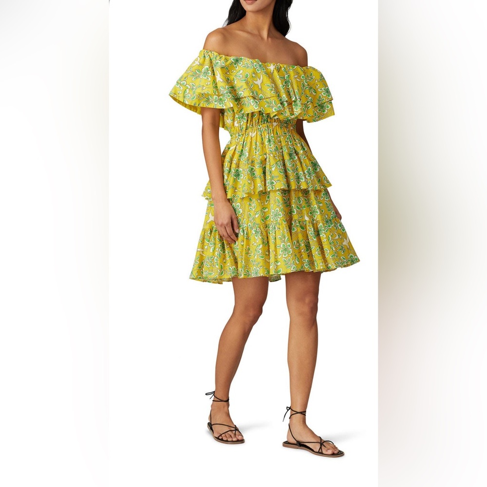 Rhode Dotty Floral Mini Dress